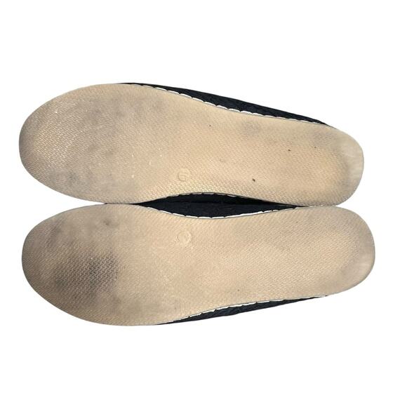 Charix Classic Wild Black Textured Leather Loafers Size 41 US 9.5-10 - Picture 11 of 12